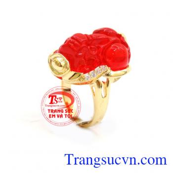 Nhẫn nữ vàng tây dành cho phái đẹp phù hợp làm quà tặng sinh nhật hoặc trong các dịp ý nghĩa