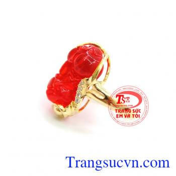 Nhẫn nữ vàng tây dành cho phái đẹp phù hợp làm quà tặng sinh nhật hoặc trong các dịp ý nghĩa