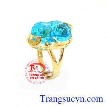 Nhẫn nữ vàng tây dành cho phái đẹp phù hợp làm quà tặng sinh nhật hoặc trong các dịp ý nghĩa