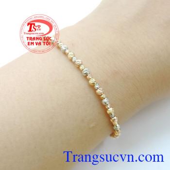 Chiếc lắc tay vàng Italy NK 10K đẹp sẽ đem lại sự tự tin cho phái đẹp