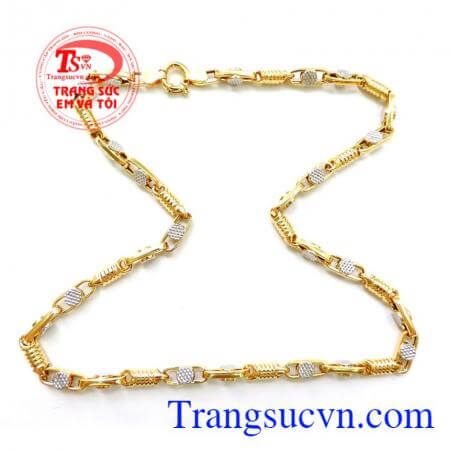 Vòng Cổ Nam Vàng Tây Mẫu Đẹp chất lượng vàng đảm bảo