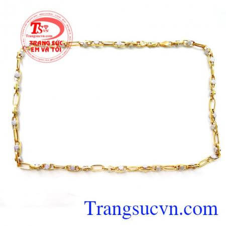 Dây Chuyền Vàng Tây Nam 10k Đẹp, dây chuyền nam vàng tây
