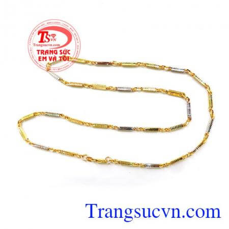 Dây chuyền vàng nam đẹp sang trọng khách hàng ưa chuộng và bình chọn nhiều năm liền đối với sản phẩm dây chuyền vàng