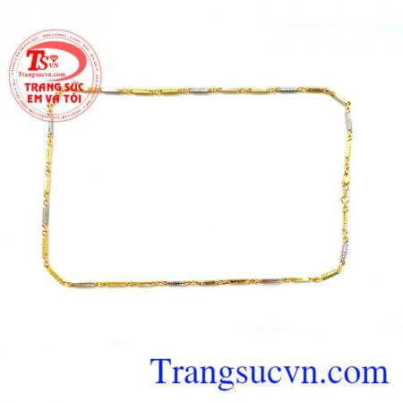Dây chuyền nam vàng tây, dây chuyền vàng 10k đẹp