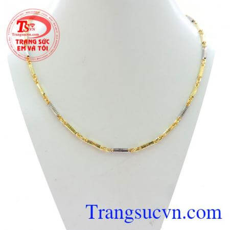Dây chuyền nam vàng tây, dây chuyền vàng 10k đẹp