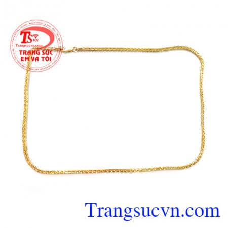 Dây vàng may mắn nam khách hàng ưa chuộng nhiều năm liền