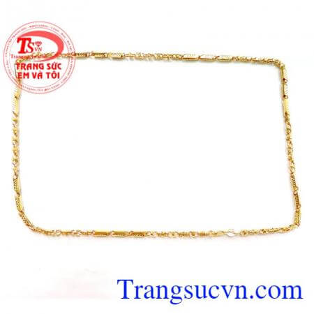 Dây nam vàng cho nam khách hàng ưa chuộng dây chuyền vàng