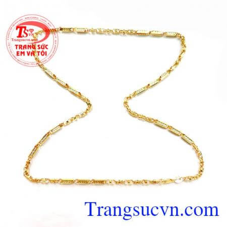 Dây nam vàng cho nam Dây chuyền nam vàng tây chất lượng dây chuyền vàng đảm bảo chât lượng và uy tín