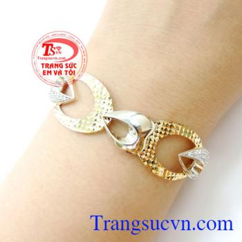 Có kiểm định vàng, bảo hành 6 tháng. Vòng Tay Vàng Tây Korea Nữ Sang Chảnh