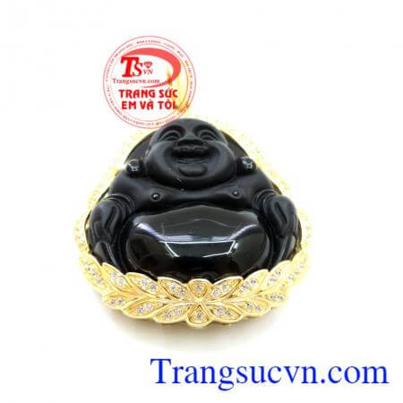 Mặt dây chuyền nam chạm khắc bọc vàng 10k sáng bóng đảm bảo chất lượng hợp thời trang, sang trọng và phong thủy