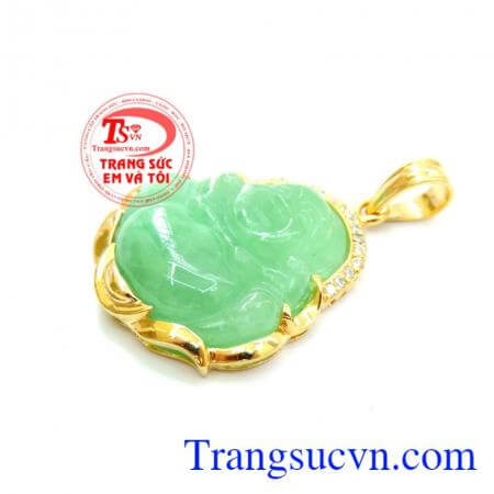 Mặt dây chuyền nam chạm khắc bọc vàng 10k sáng bóng đảm bảo chất lượng hợp thời trang, sang trọng và phong thủy