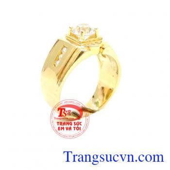 Nhẫn nam 18k thời trang