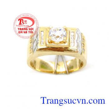 Nhẫn nam vàng 18k bản nhỏ, Điều đáng nói là để lựa chọn được mẫu nhẫn phù hợp, đẹp mắt lại tôn lên vẻ cá tính không phải chuyện dễ dàng