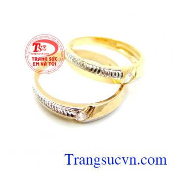 Nhẫn cưới chi phí thấp chất lượng đảm bảo với vàng 10k, nhẫn cưới giá rẻ vàng dành cho ngày cưới trọng đại bền đẹp chất lượng,nhẫn cưới vàng tây