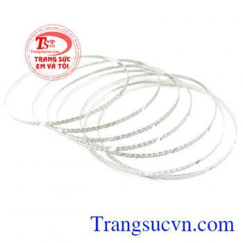 Bán Bộ Vòng Tuần Vàng Trắng Thuần Khiết chất lượng cao. 