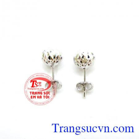 Bán Hoa Tai Dior Vàng Trắng Tinh Tế chất lượng cao.