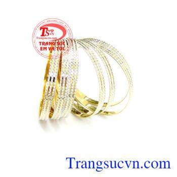 Vòng tuần Ý 18k sang trọng