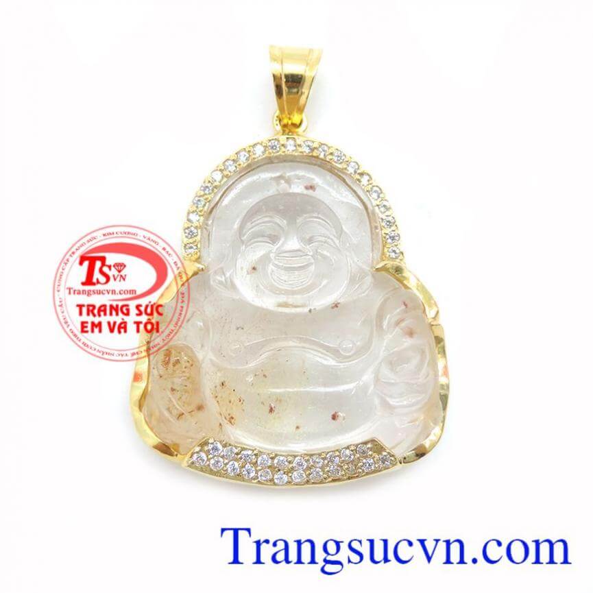 Mặt Dây Chuyền Phật Di Lặc Bọc Vàng