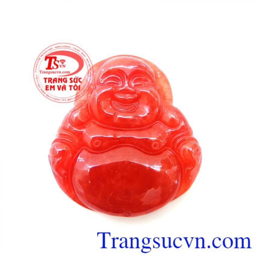 Phật Di Lặc Ngọc Đỏ