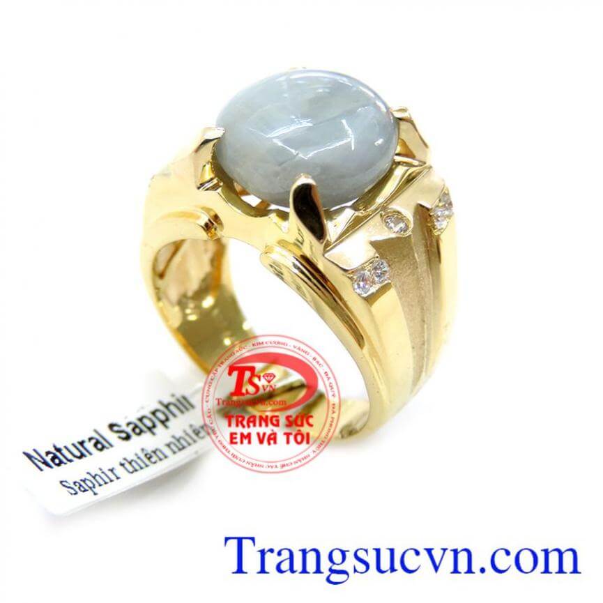 Nhẫn Saphire Nam Thể Hiện Đẳng Cấp