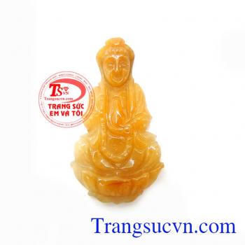 Phật Bà Quan Âm Jadeite Tự Nhiên