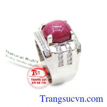 Nhẫn Vàng Trắng Nam 14k chất lượng cao.Nhẫn Vàng Trắng Nam 14k, nhẫn nam vàng tây, nhẫn nam đẹp