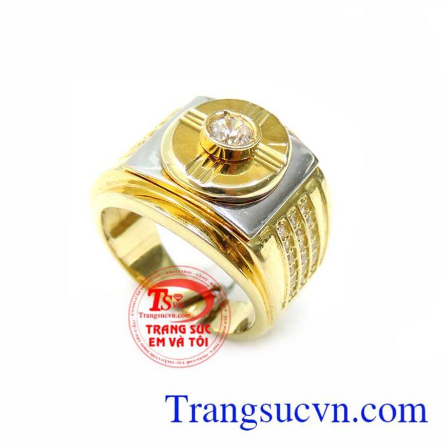 Nhẫn Nam 18K Phong Cách
