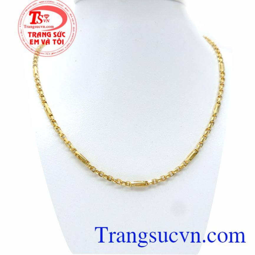 Dây Chuyền Nam Vàng Tây 10K Đẹp