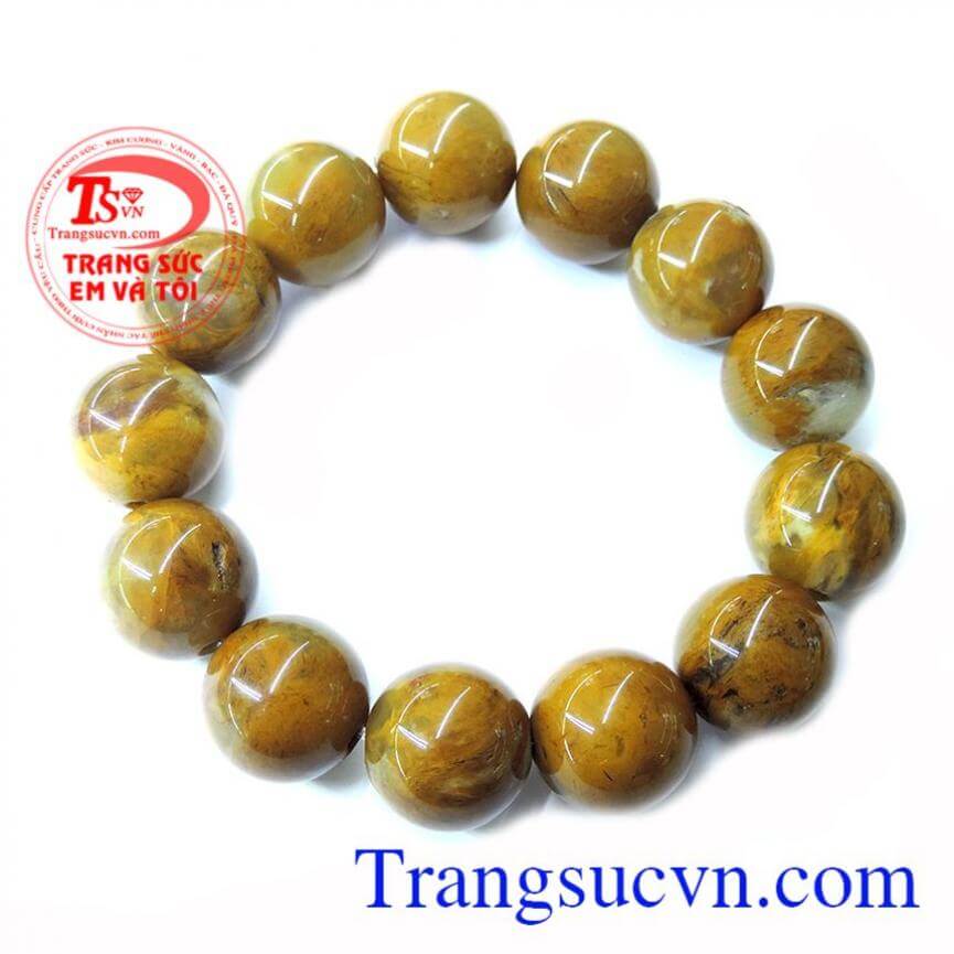 Chuỗi Ngọc Đeo Tay Màu Nâu