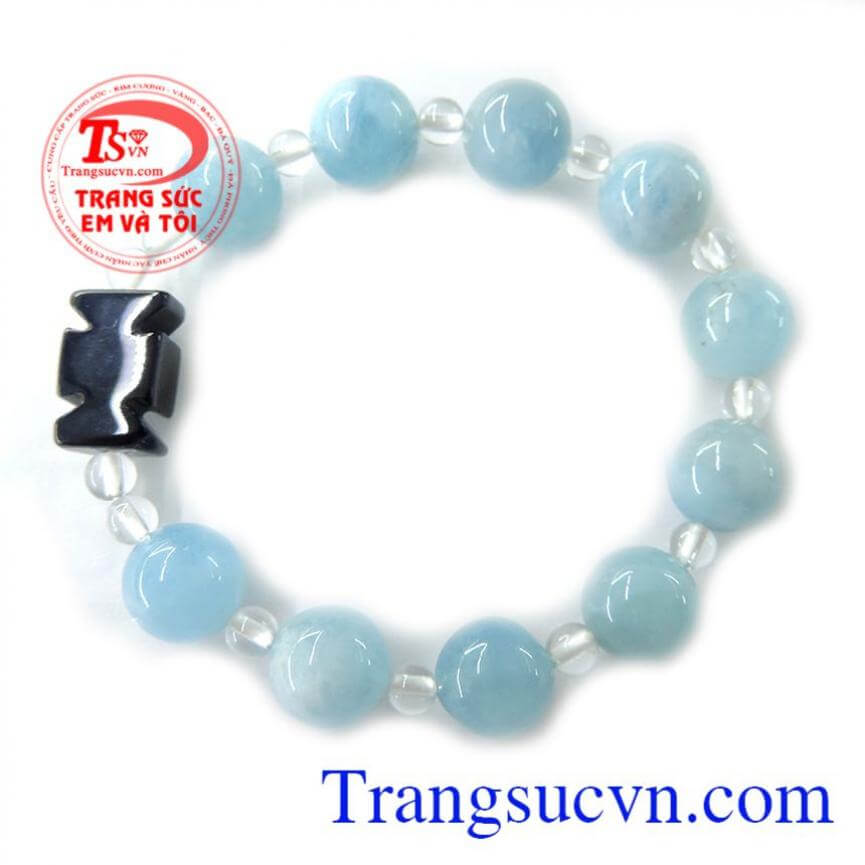 Chuỗi Mân Côi Aquamarine Đẹp