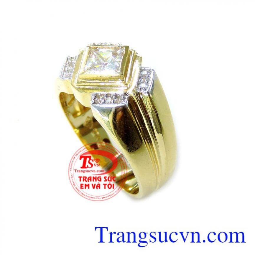 Nhẫn Nam Vàng Tây 10k Đẹp