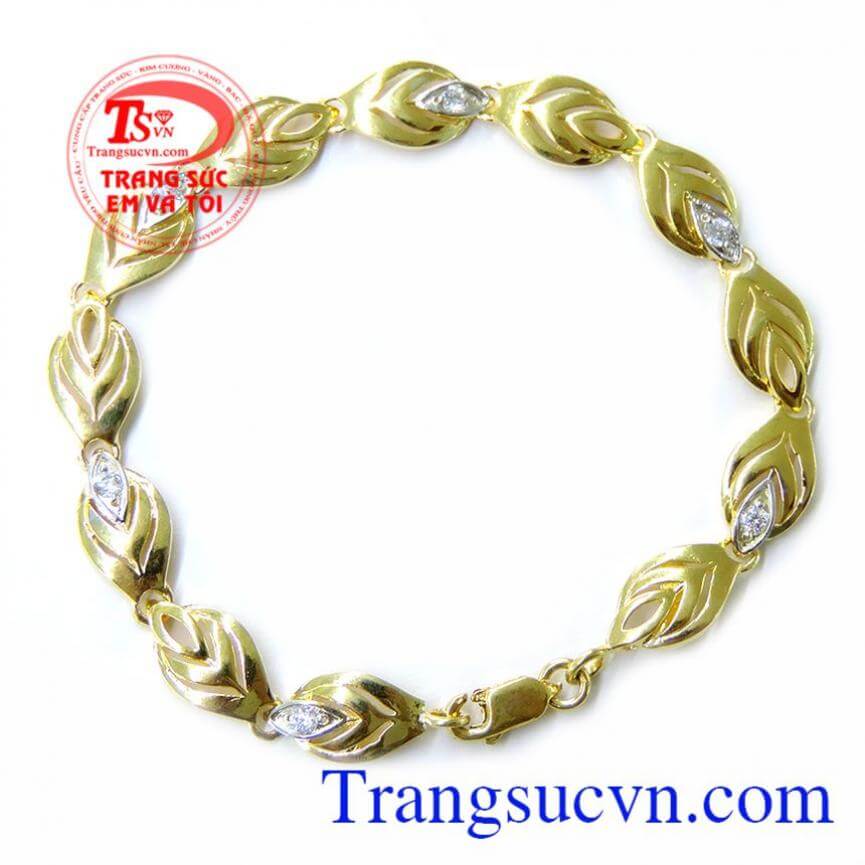 Lắc nữ vàng tây tinh tế