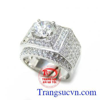 Nhẫn Nam Vàng Thương Hiệu TSVN chất lượng cao. Nhẫn Nam Vàng Thương Hiệu TSVN, nhẫn nam vàng tây, nhẫn nam đẹp