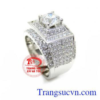 Nhẫn nam đeo hợp thời trang phong cách lịch lãm cho phái mạnh