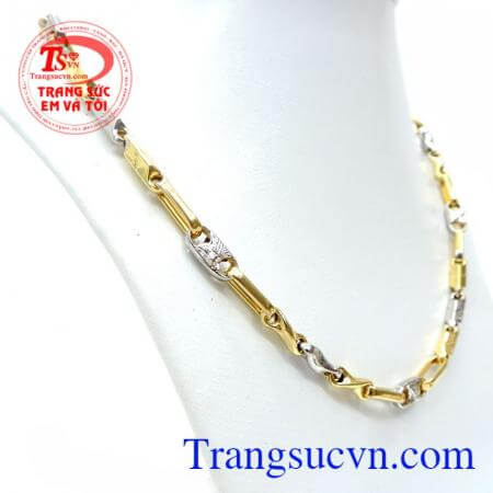Vòng Cổ Nam Vàng 10K Tinh Tế mang lại vẻ đẹp sang trọng quý phái là dây chuyền vàng nam vừa dây chuyền nam nhỏ giá rẻ phù hợp túi tiền