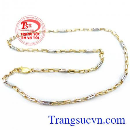 Sản phẩm dây chuyền vàng đeo hợp thời trang, Dây chuyền nam vàng tây chất lượng dây chuyền vàng đảm bảo chât lượng và uy tín