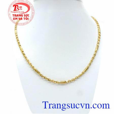 Dây Chuyền Nam Vàng Tây 10K Đẹp chất lượng cao