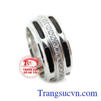 Nhẫn Lông Đuôi Voi Mang Lại May Mắn chất lượng cao. Nhẫn Lông Đuôi Voi Mang Lại May Mắn, nhẫn nam vàng tây, nhẫn nam đẹp