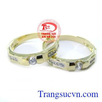 Chất lượng vàng đảm bảo uy tín, nhẫn cưới vàng dành cho nữ, tinh tế và đẳng cấp