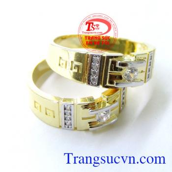 Nhẫn cưới thời trang, nhẫn cưới là kỷ vật linh thiêng của đôi vợ chồng