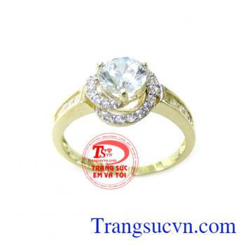 Chiếc Nhẫn Vàng Tinh Tú chất lượng cao. Chiếc Nhẫn Vàng Tinh Tú, nhẫn nữ vàng tây, nhẫn nữ đẹp