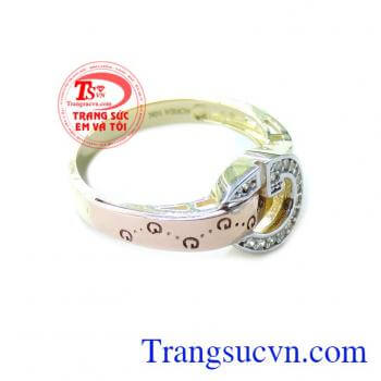 Nhẫn Nữ Chữ G Thời Trang chất lượng cao. Nhẫn Nữ Chữ G Thời Trang, nhẫn nữ vàng tây, nhẫn nữ đẹp
