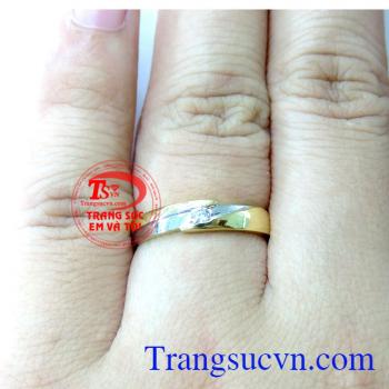 Đôi Nhẫn Bằng Chứng Của Tình Yêu chất lượng vàng đảm bảo