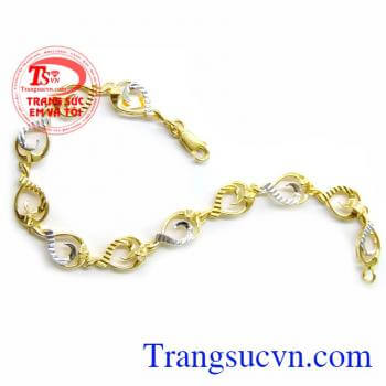 Chiếc Lắc tay nữ vàng đẹp món quà ý nghĩa tinh tế và sang trọng. 