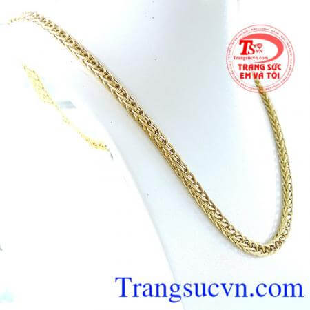 Dây chuyền vàng nam italy, dây chuyền nam vàng tây, dây chuyền nam đẹp