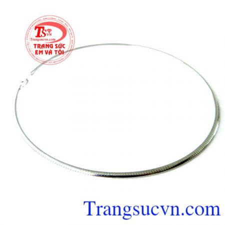 Chiếc kiềng vàng thời trang là món quà ý nghĩa nghĩa cho các bà, các mẹ. Kiềng nữ vàng trắng xinh