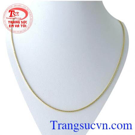 Dây chuyền nữ Ý 10k cá tính chất lượng cao