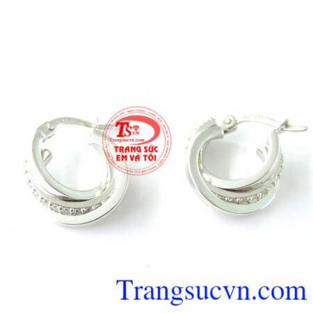 Hoa tai vàng tây cho phái đẹp