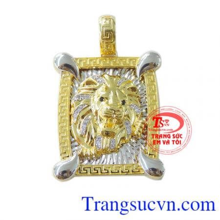 Mặt nam sư tử vàng 10k thể hiên đẳng cấp cá tính mạnh mẽ cho phái mạnh