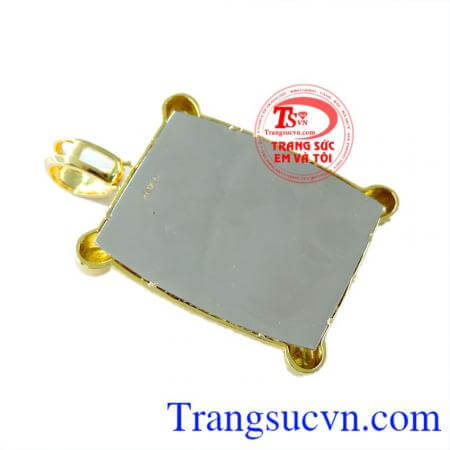 Mặt nam sư tử vàng 10k